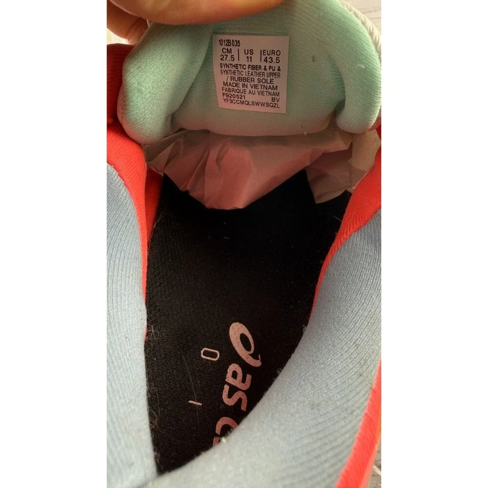 Asics wear tread